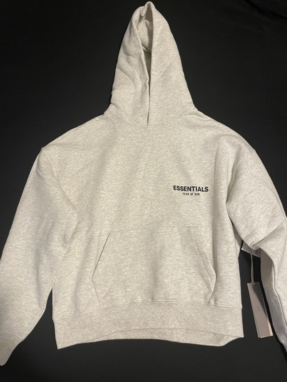 Heather grey hoodie